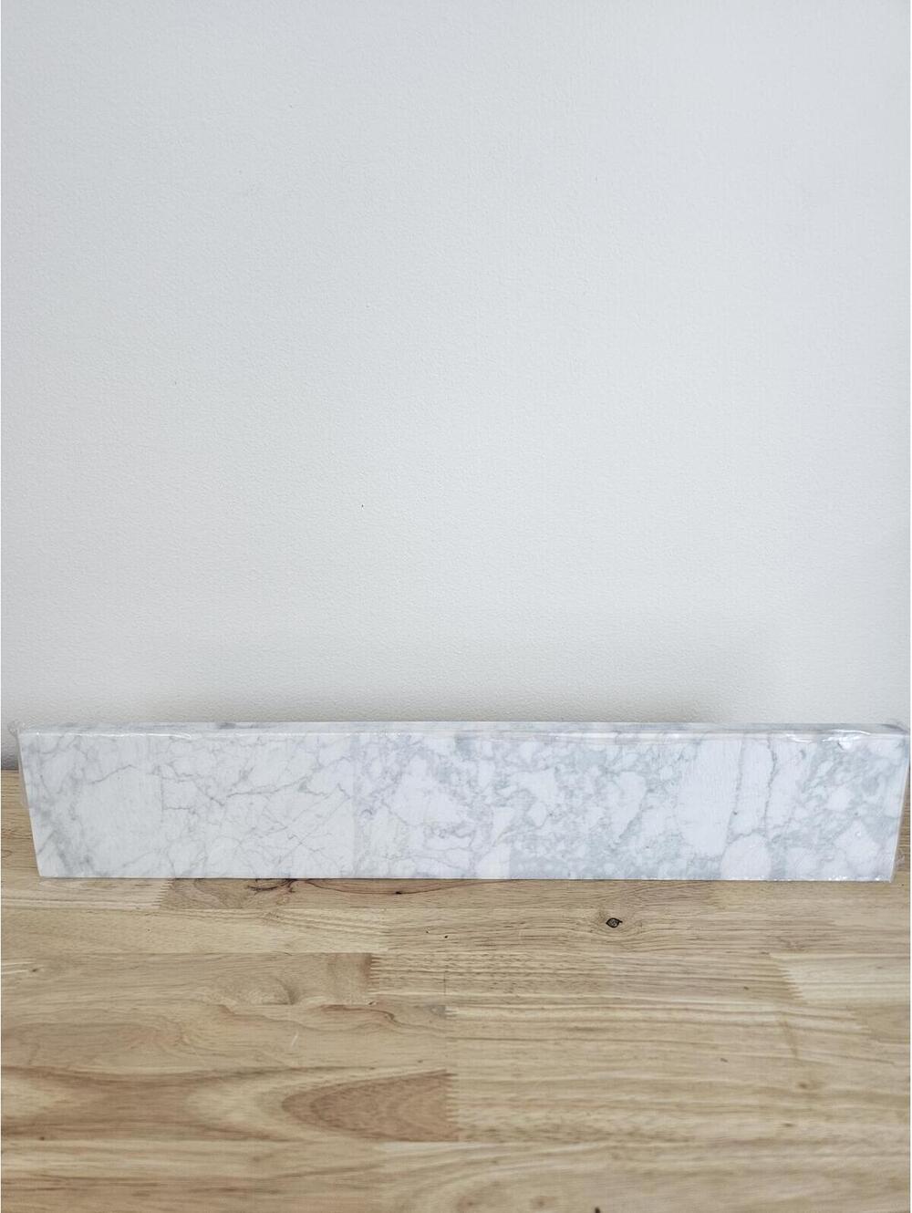 Brand New Wyndham Collection White Carrara Marble Sidesplash - $50 OBO